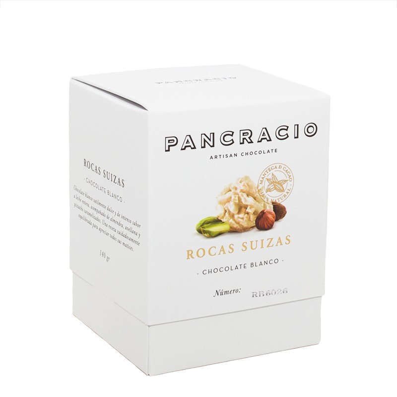 Rocas Suizas de Chocolate Blanco