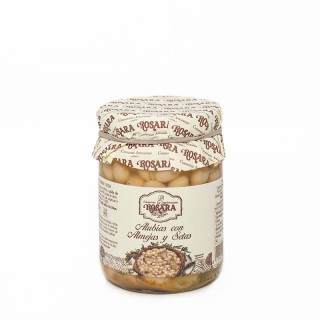 Alubias con Almejas y Setas Rosara 500gr
