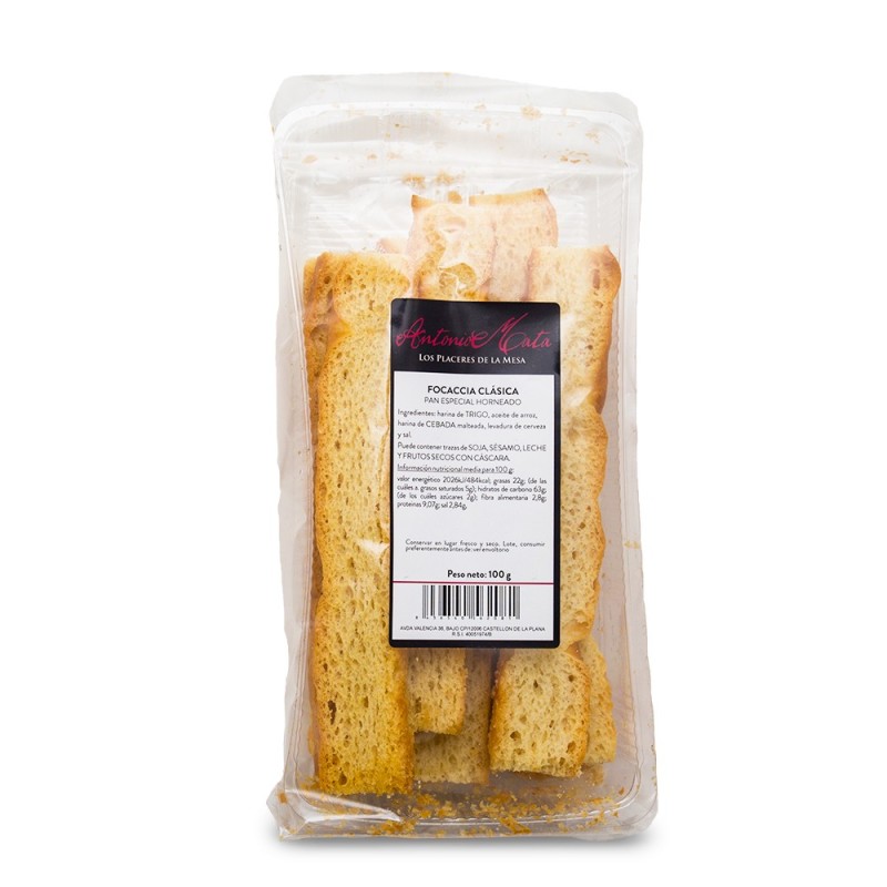 Focaccia Clásica 100gr