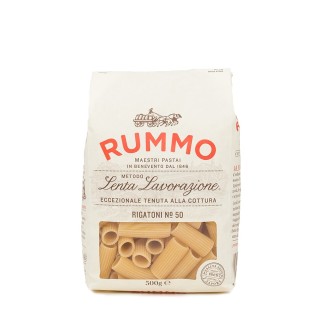 Comprar Pasta Rigatoni Rummo 500gr - Jamones, ibéricos