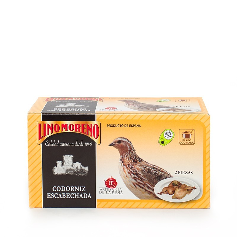 Codornices Escabeche Lino Moreno 600gr