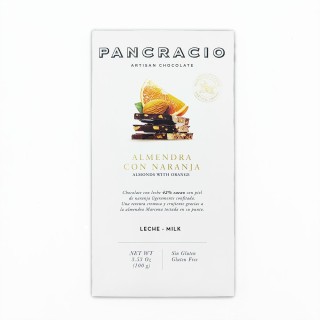 Chocolate con almendras y naranja Pancracio